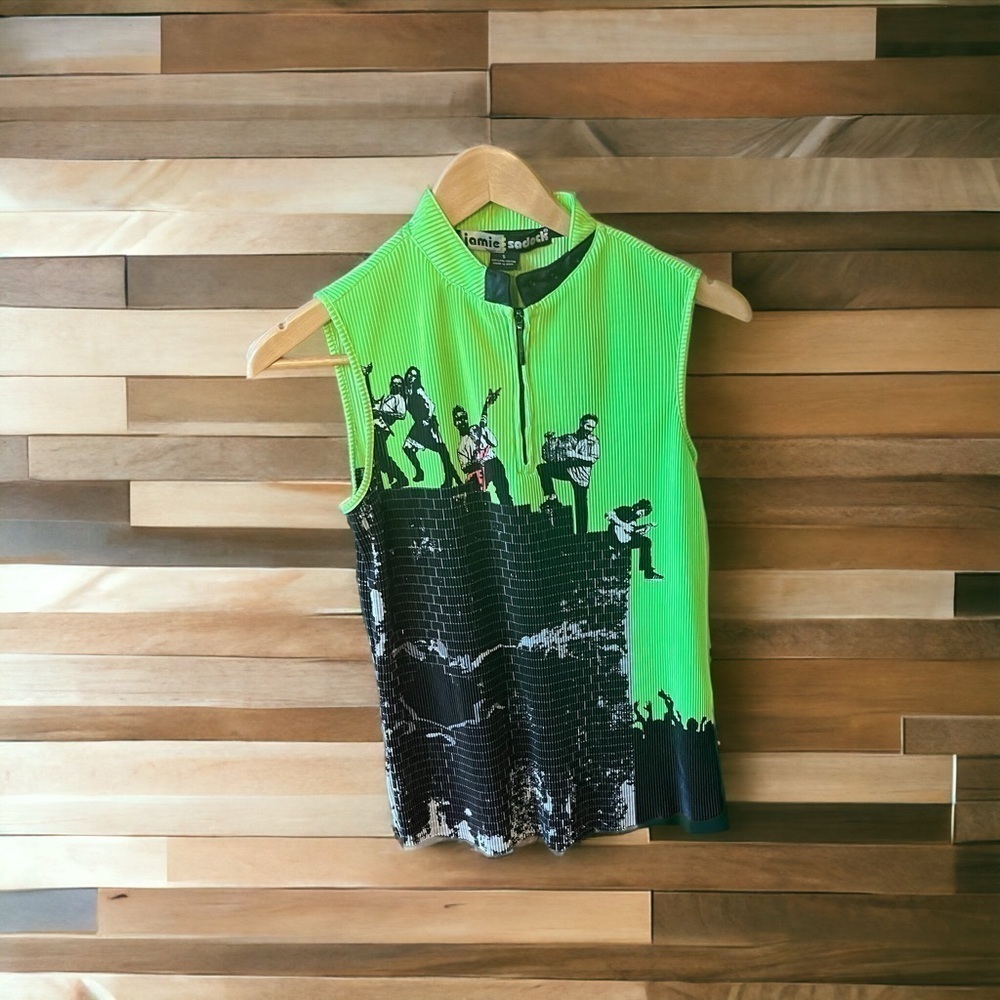 Canadian designer Jamie Sadock funky  stylus unique sleeveless top